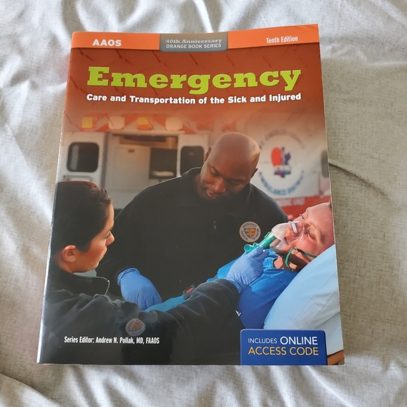 Emergency Care and Transportation of the Sick and Injured Tenth Edition Book - Picture 1 of 1